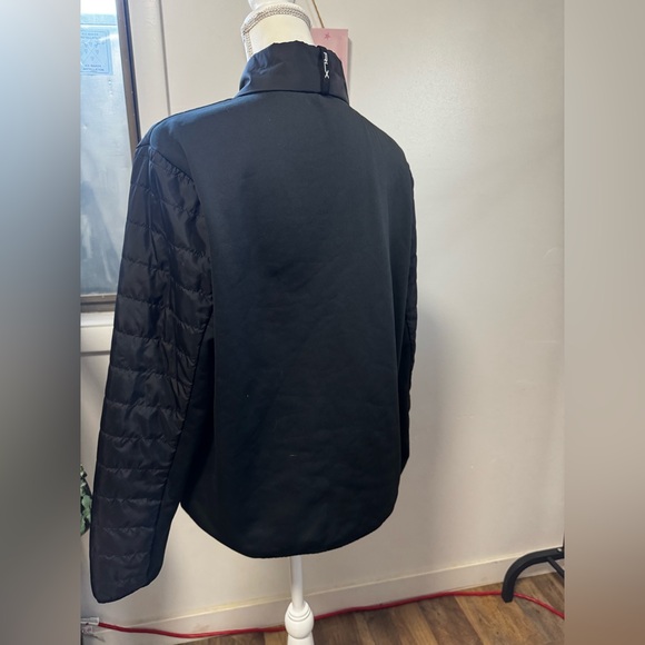 Ralph Lauren Black Quilted Pullover Jacket Size XL - Picture 3 of 7